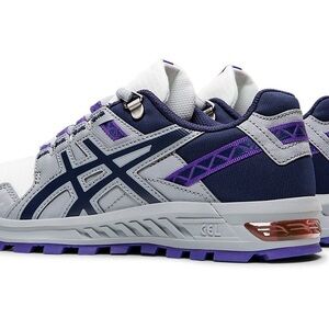 ASICS Women's Purple and Gray Running Shoes